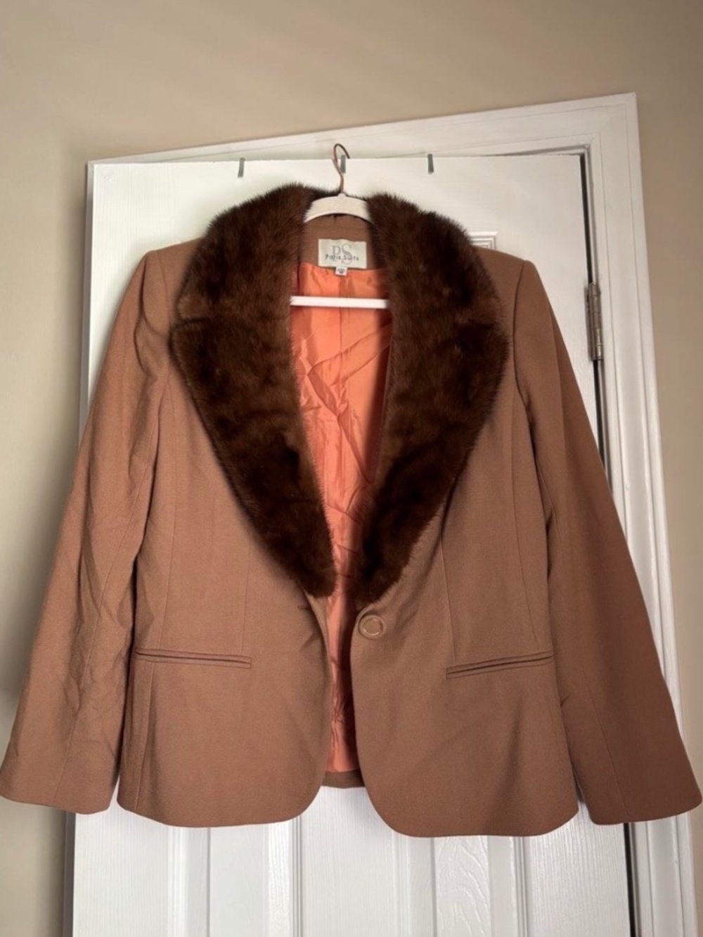 Fur Collar Blazer